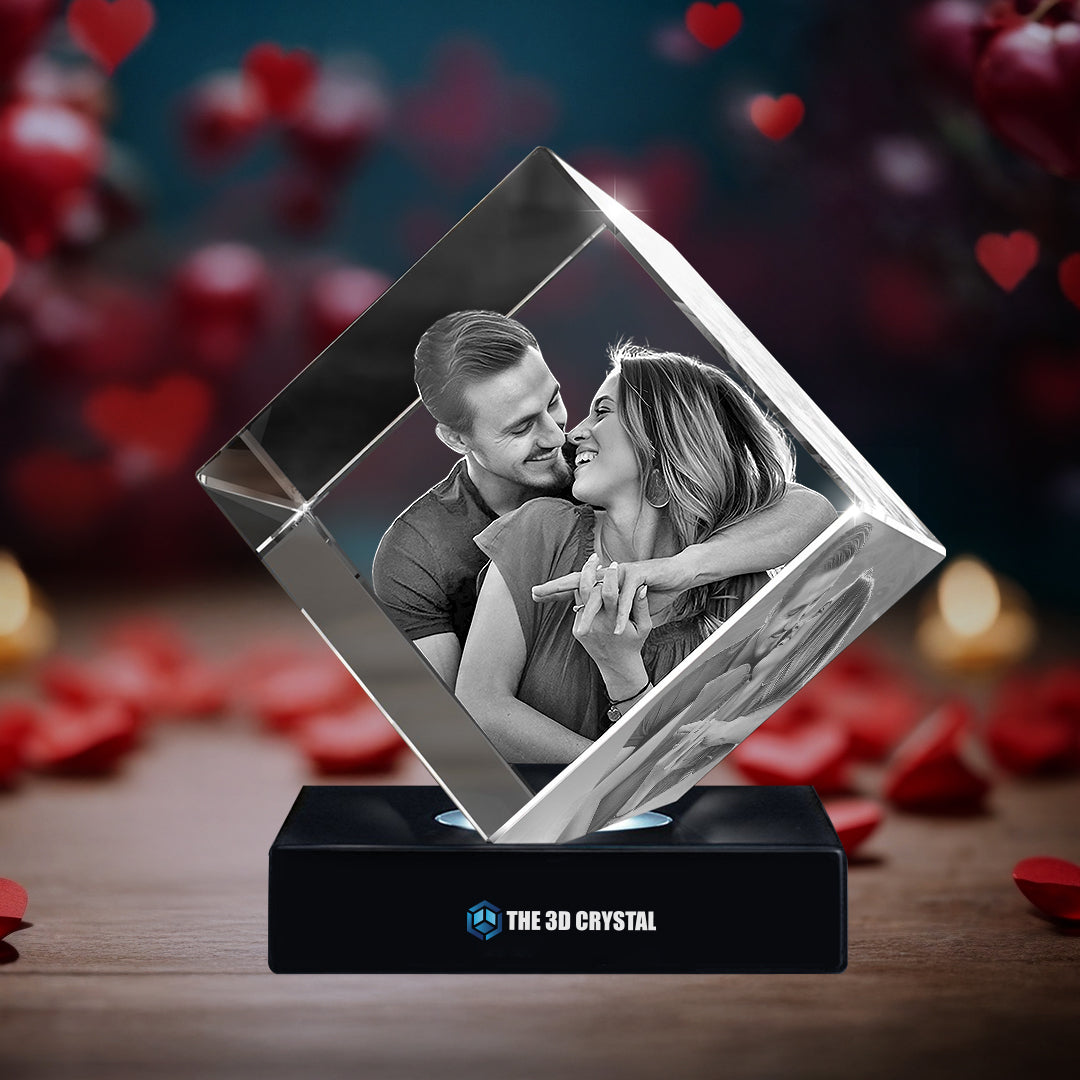 3D Diamond Crystal For Love Series