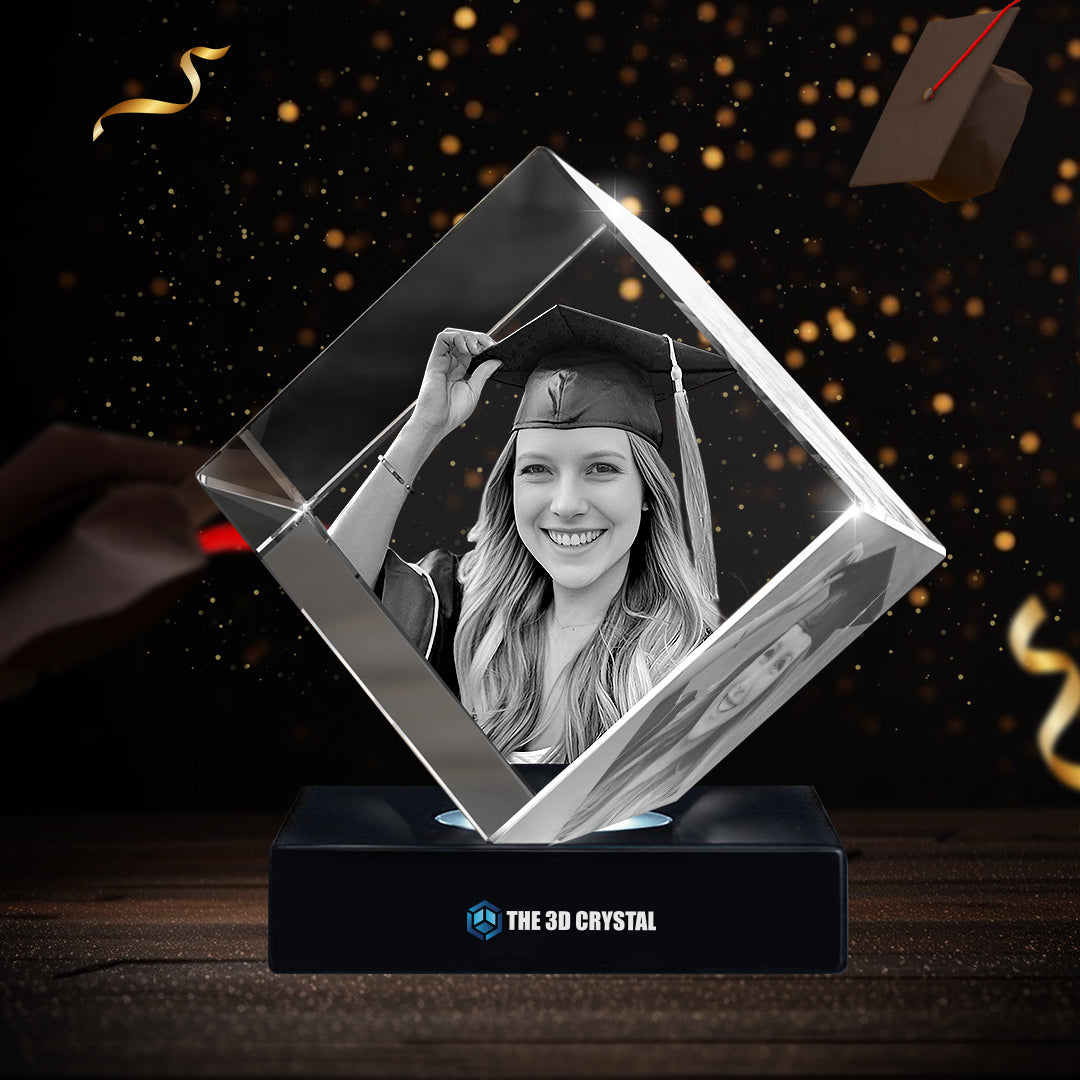 3D Diamond Crystal For Graduation