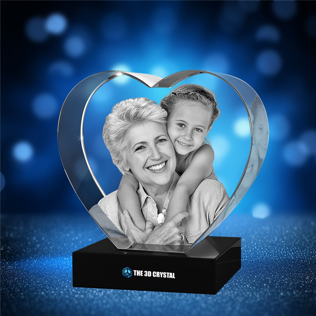 3D Crystal Heart For Heritage Series
