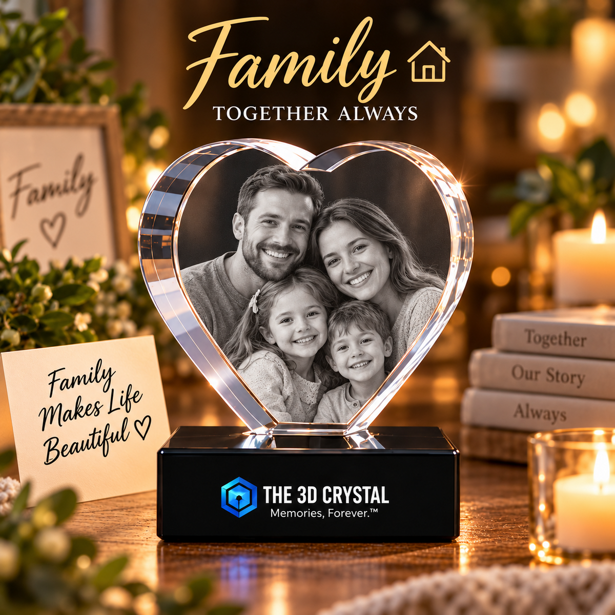 Heart Crystal Family approved design