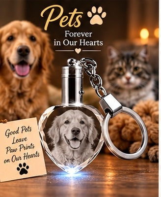 Approved Heart Keychain Pets design