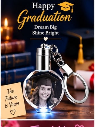 Approved Round Keychain Graduation design