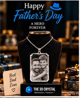 Approved Rectangle Necklace Father's Day design
