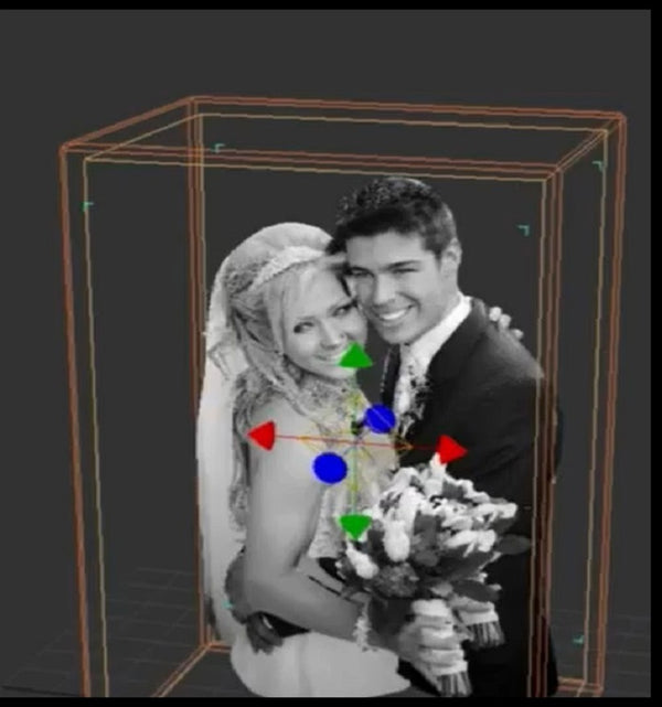 Convert into 3D Crystal Design