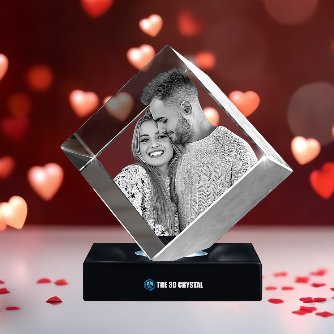 3D Diamond Crystal  For Valentine's Day