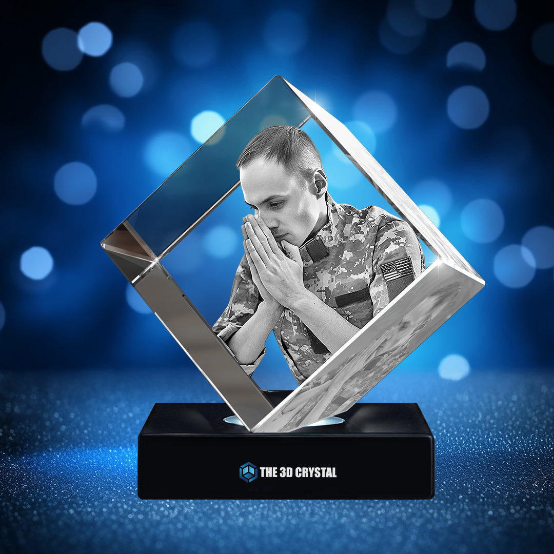 3D Diamond Crystal  For Memorial Day