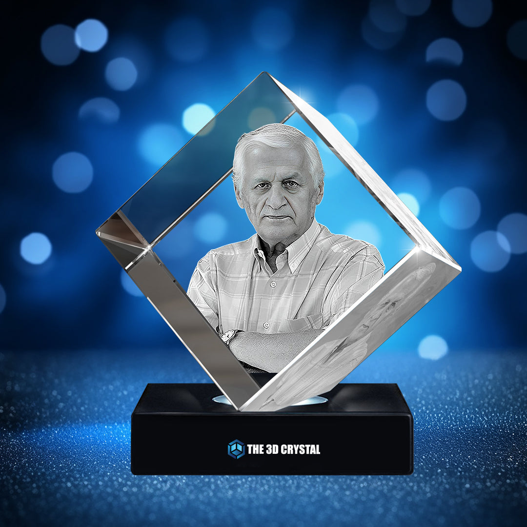 3D Diamond Crystal  For Memorial