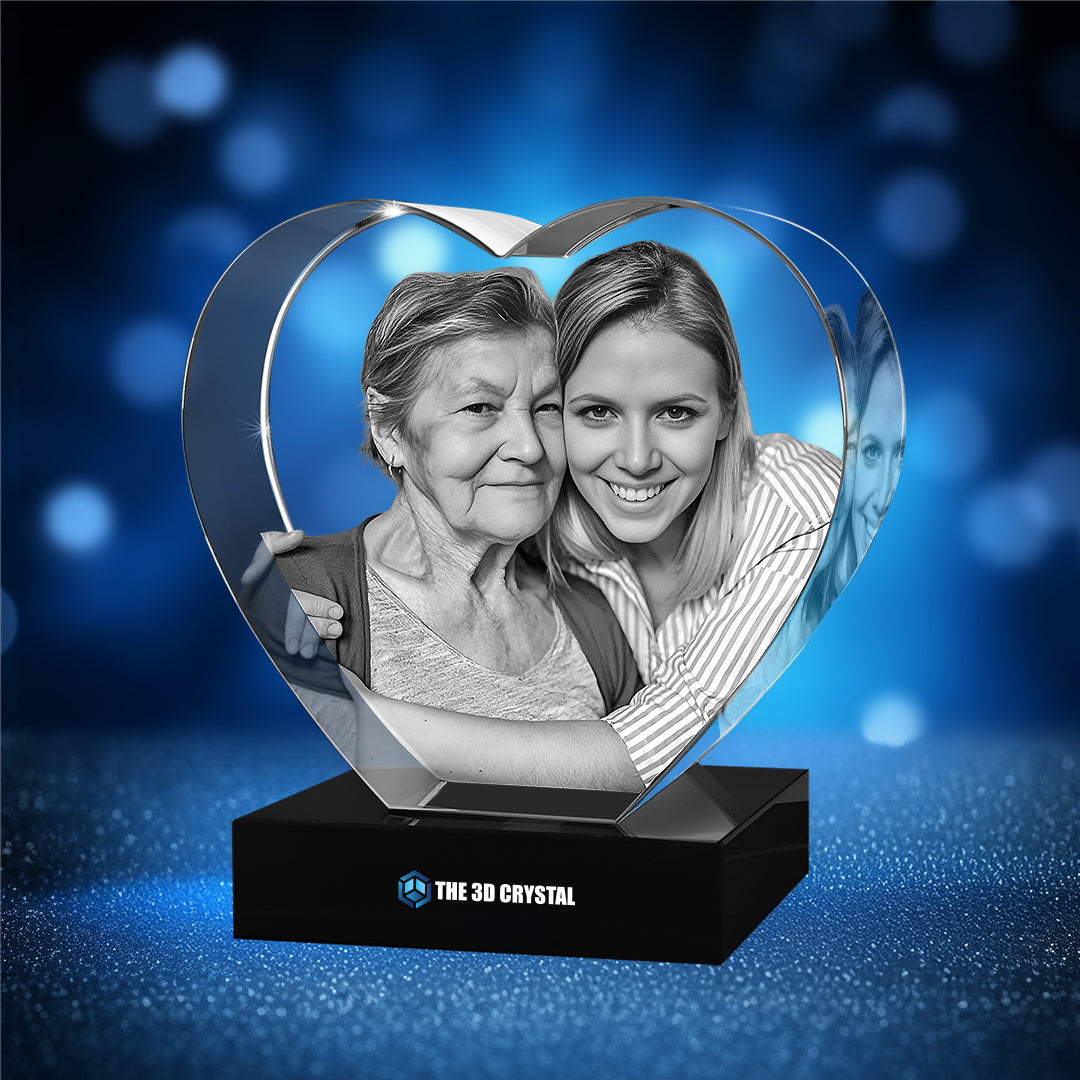 3D Crystal Heart For Heritage Series
