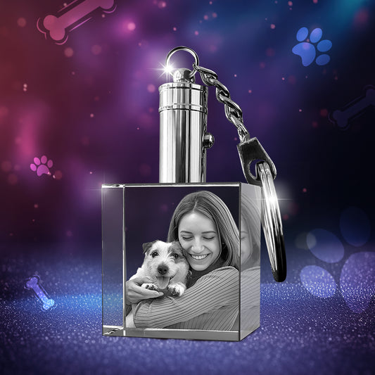 Rectangle Pet Keychian