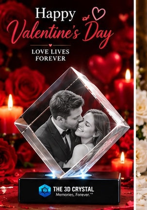 Approved 3D Diamond Crystal Valentine's Day design