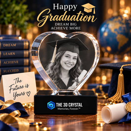 Heart Crystal Graduation approved design