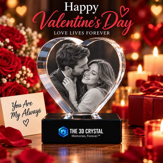 Heart Crystal Valentine's Day approved design