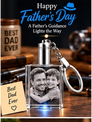 Approved Rectangle Keychain Father's Day design