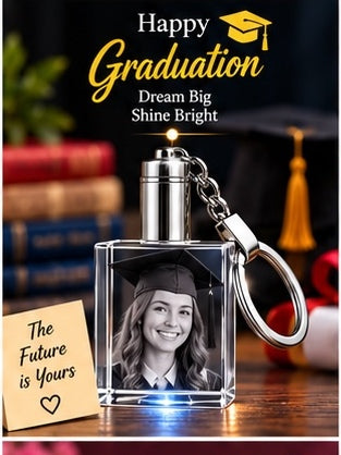 Approved Rectangle Keychain Graduation design