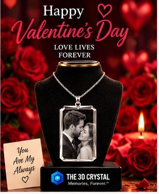 Approved Rectangle Necklace Valentine's Day design