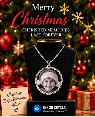 Approved Round Necklace Christmas design
