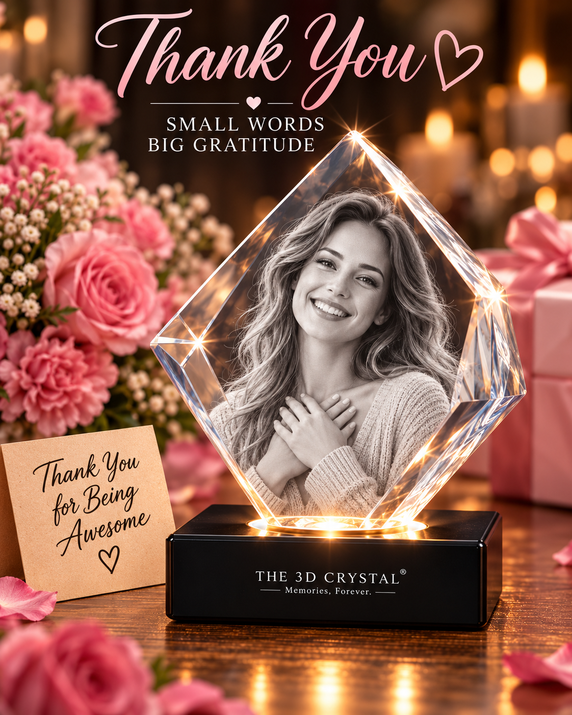 Prestige Crystal Thank You approved design
