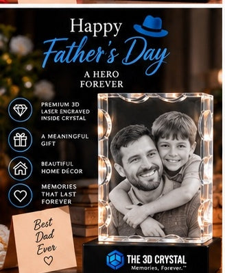Approved Wave Crystal Father's Day design